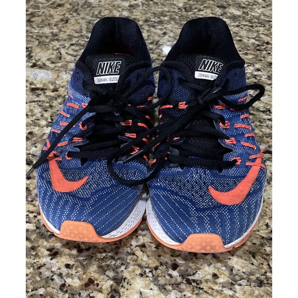 WOMENS NIKE AIR ZOOM ELITE-8 SZ 8 Blue KNIT SNEAKERS/RUNNING/WORKOUT SHOES - Picture 9 of 12